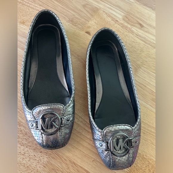 MICHAEL KORS Fulton Embossed Leather Moccasins - Picture 3 of 8